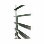 60/80 - ouverture 60 cm - 18 niveaux