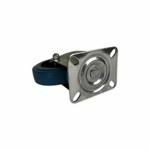Mounting plate - holes 60x80 - BH 128 - INOX fork WITHOUT brake