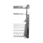 60/80 - opening 60 cm - 10 delig + 10 losse grilles